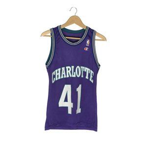 Vintage 1996 Charlotte Hornets Glen Rice Jersey